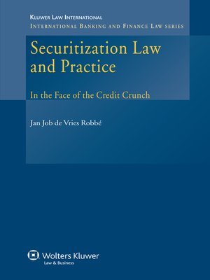 cover image of Securitization Law and Practice